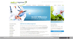 Desktop Screenshot of medicum-tegernsee.com